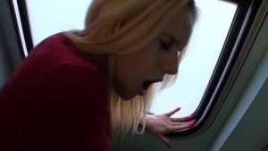 Public Pick Ups: Waiting Train Beauty's Breast Secret