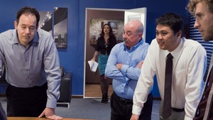 Big Tits At Work: Manager Enjoys Her Work