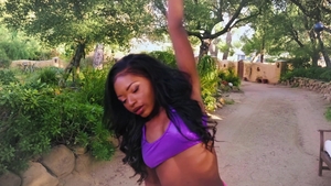 Round and Brown: Kinky Yoga with a Sun-Kissed View