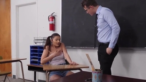 Cum4K: Rae Takes Punishment from Her Teacher
