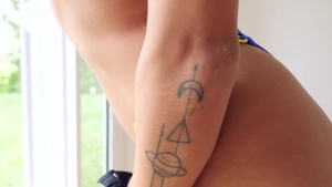 Tiny4K: Brunette Uma Gets Smothered in Cum