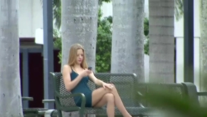 PantyHoseCreep: Cameraman Stalks Pantyless Sydney