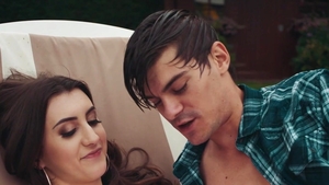 French Teen Lina Luxa Fucks Her Boyfriend In The Garden