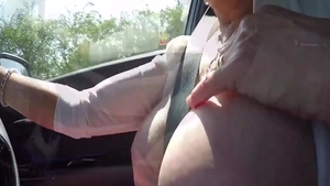 LadySonia: Busty Babe Goes Commando