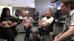 CzechCOUPLES.com: Banging Two Young Sluts In Public