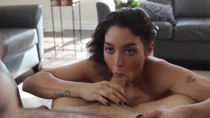 HotwifeXXX: Vanessa's Fun Surprise: Cock Deep Down Her Throat