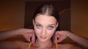 TUSHYRAW: Barely Legal Babe Bends Over