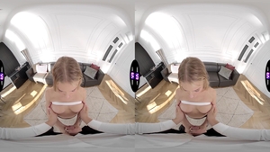 TMWVR Network: Blonde Girlfriend's Exercise Fun