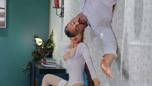 Brazzers: Big Beautiful Tits on Wall