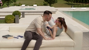 Rocco Siffredi: Blowjob from a hard deepthroating teen