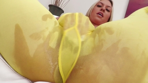 Gypsy's Sensual Journey with Sheer Pantyhose