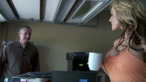 Raw breeding session with enhanced blonde tits