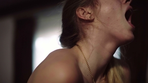 Teen angel takes a deep throat pounding