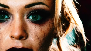 Naughty vamp enjoys face fucking too