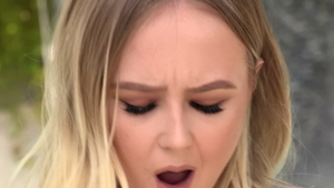 Blonde Hole Stretched By Black Stud