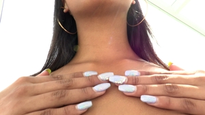 Ebony Star Swallows Every Last Drop Of Hot Cum