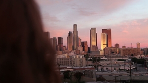 Brunette gets raw bareback action in the city