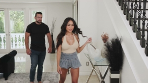 Dante Colles Big Dick Stretches Her Anal Bead Hole